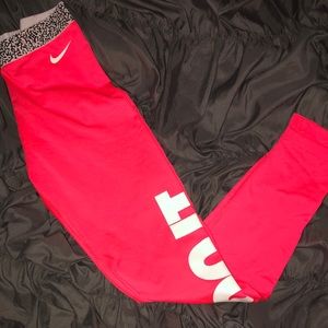 Nike Pro Just Do It leggings